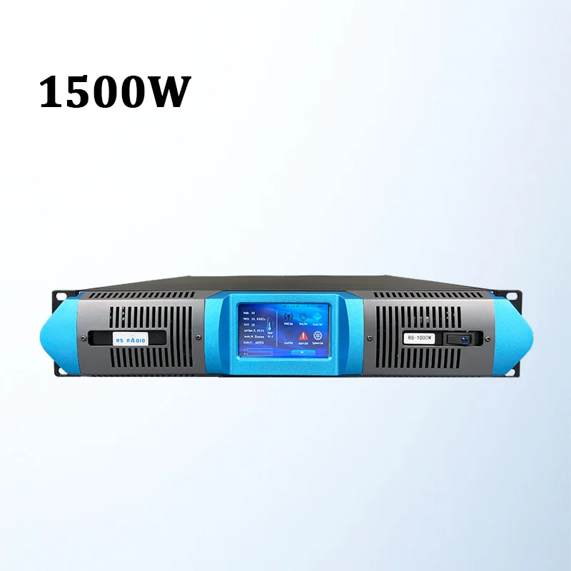 

1500W 1.5KW Touch Screen FM Transmitter