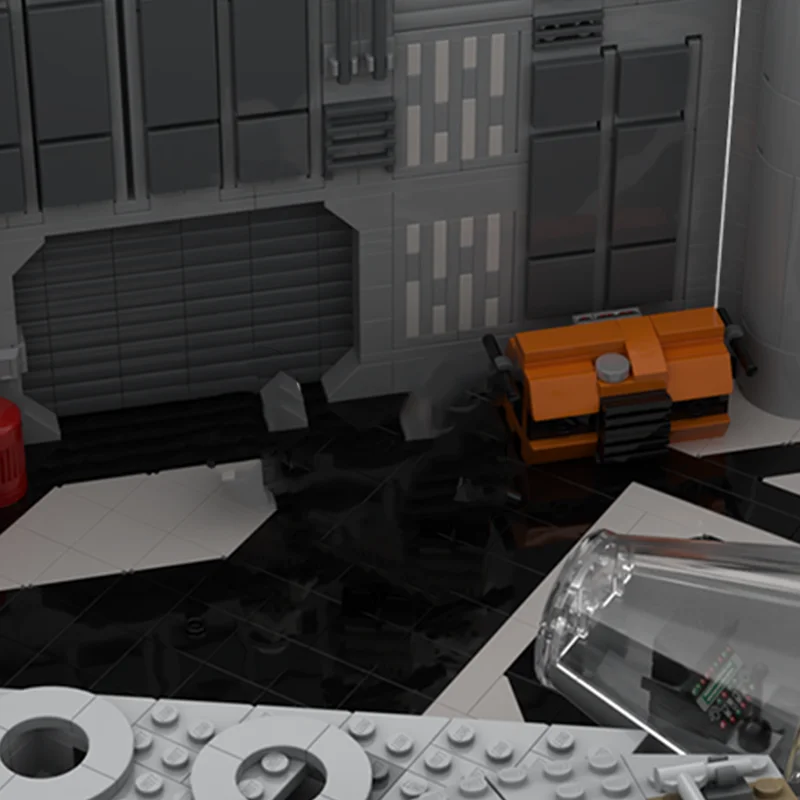 4963 шт. Star Battle Moc 75257 SW док-станция со звездой смерти для Milennium Falcon строительные