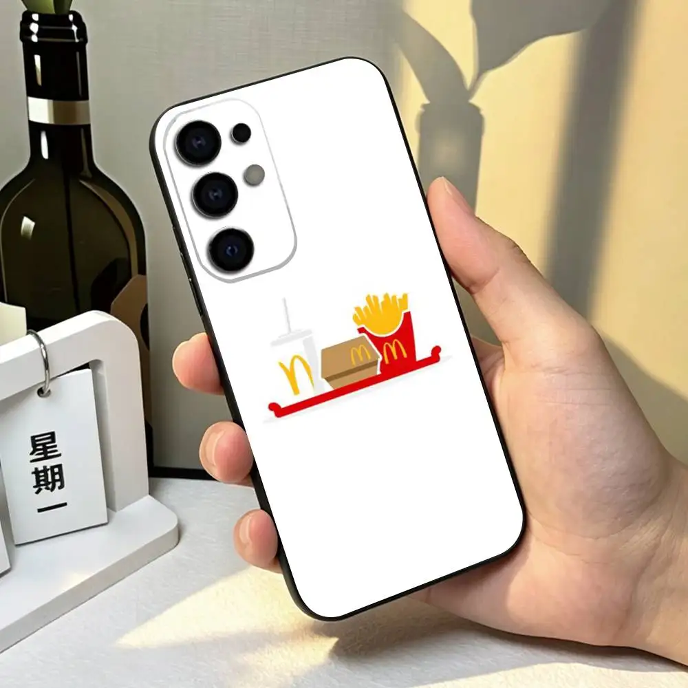 Фото Чехол для телефона C-Cool B-Brand McDonaldsES для Samsung S26, S25, S24, S23, S22, S21, S30, Ultra, Plus, Fe, Lite, Note, 10, черный чехол в подарок. №5