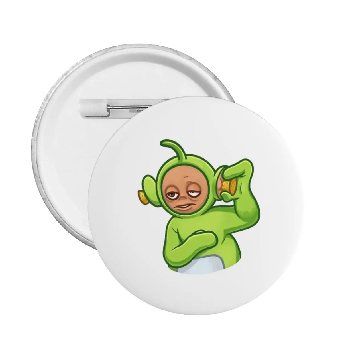 

Cute Teletubbies Tinky Winky Dipsy Laa-Laa Po Cartoon Soft Button Pin Customizable Brooch Boyfriend Creative Brooch