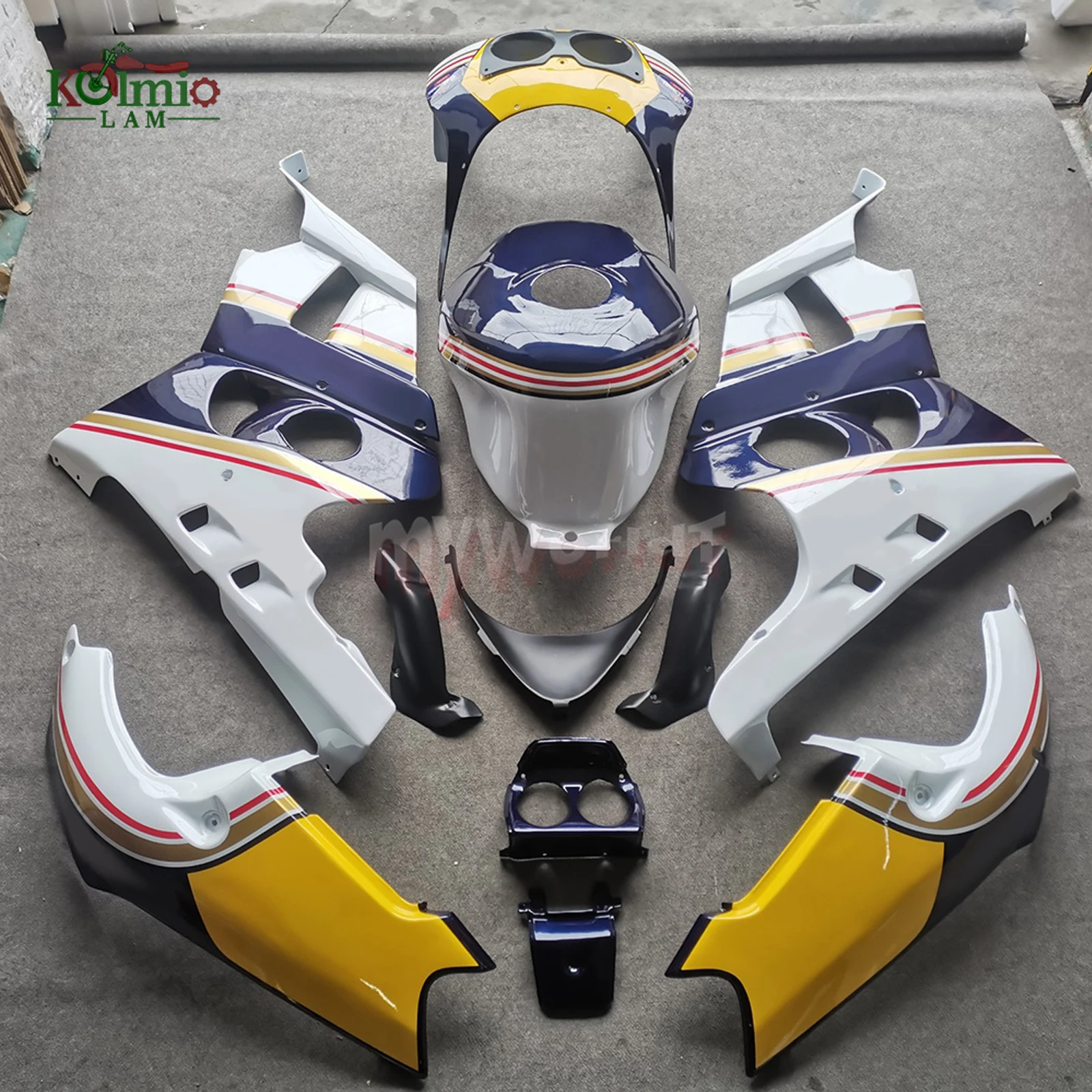 Подходит для Honda CBR400RR NC29 1990-1995 CBR400 CBR 400 RR MC29 1991 1992 1993 1994 комплект обтекателя кузова