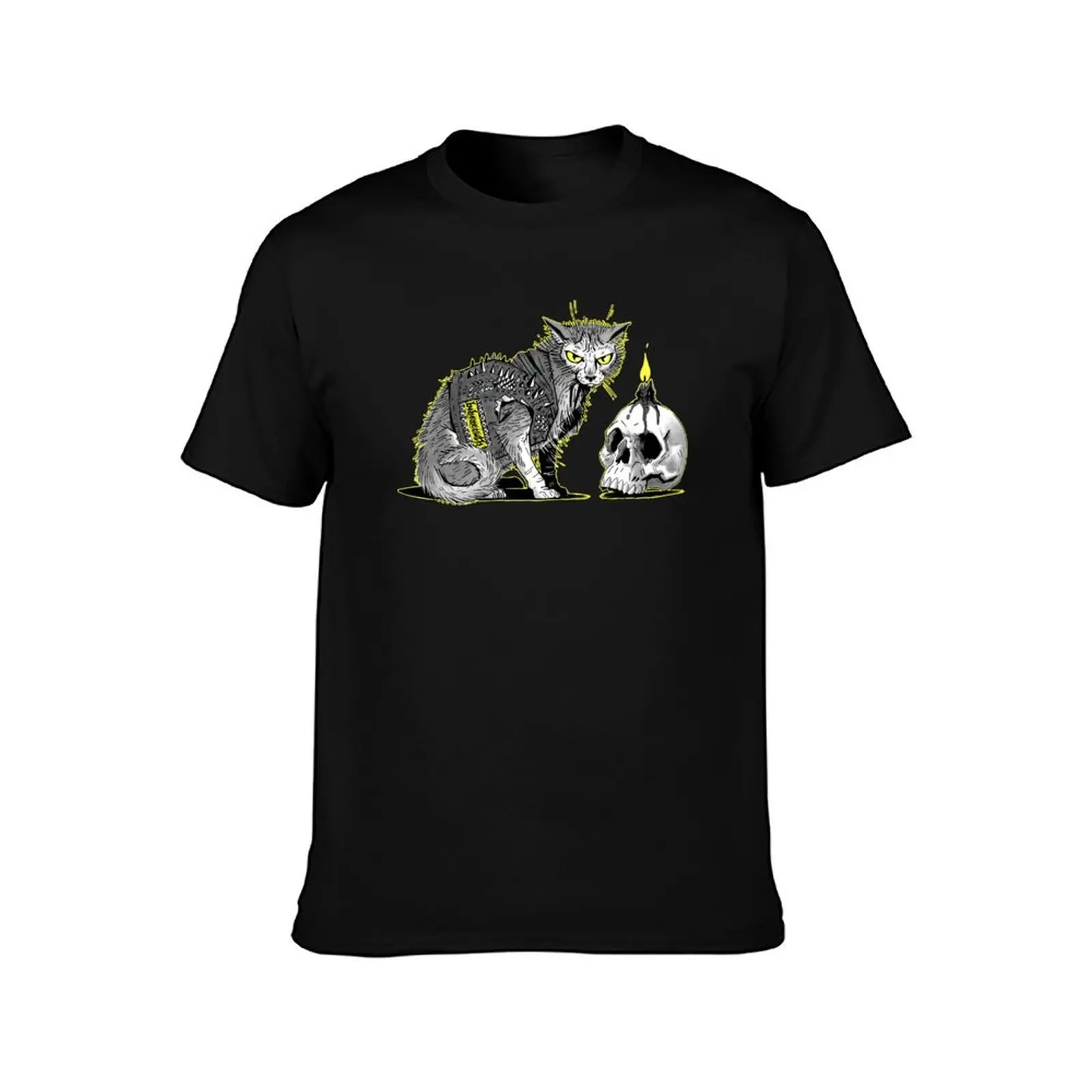 Фото anime cotton man cotton shirt tshirt Metal T-Shirt Death Lykoi tshirt t 100% №2