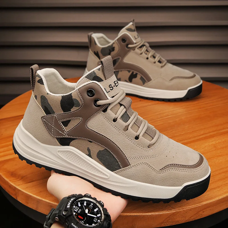 

Men's shoes winter shoes Men 2022 new trend leisure sports outdoor mountaineering waterproof men's work labor protection shoes