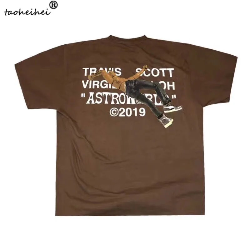 2019 год футболки Astroworld для мужчин и женщин Трэвис Скотт виргил abloh 1:1 лучшее