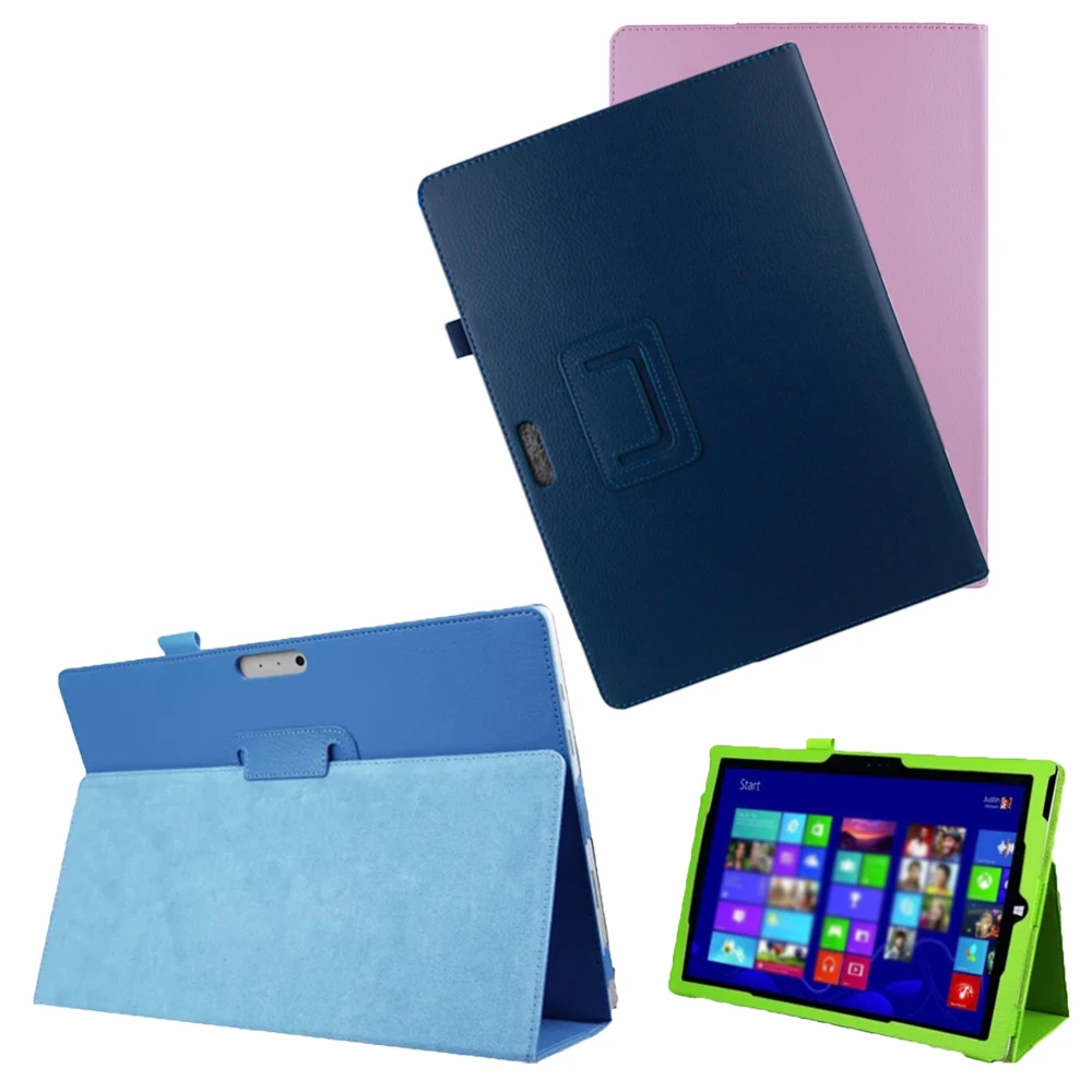 

Viviration Tablet Case with Wake Sleep Function For Microsoft Surface Pro 4 5 6 7 12.3" inch Fold Shell Smart Tab Holder Conque