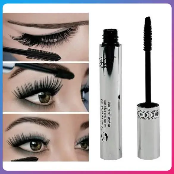 

Waterproof High-grade Professional Makeup Dazzling Black Mascara Thick curling Eyelash Extension Curling Length Thicken TSLM1