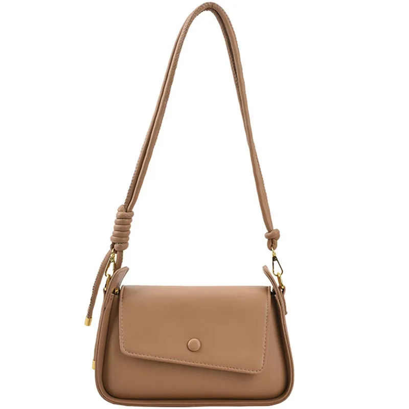 Сумка через плечо в стиле ретро для женщин маленькая милая однотонная Сумка-тоут