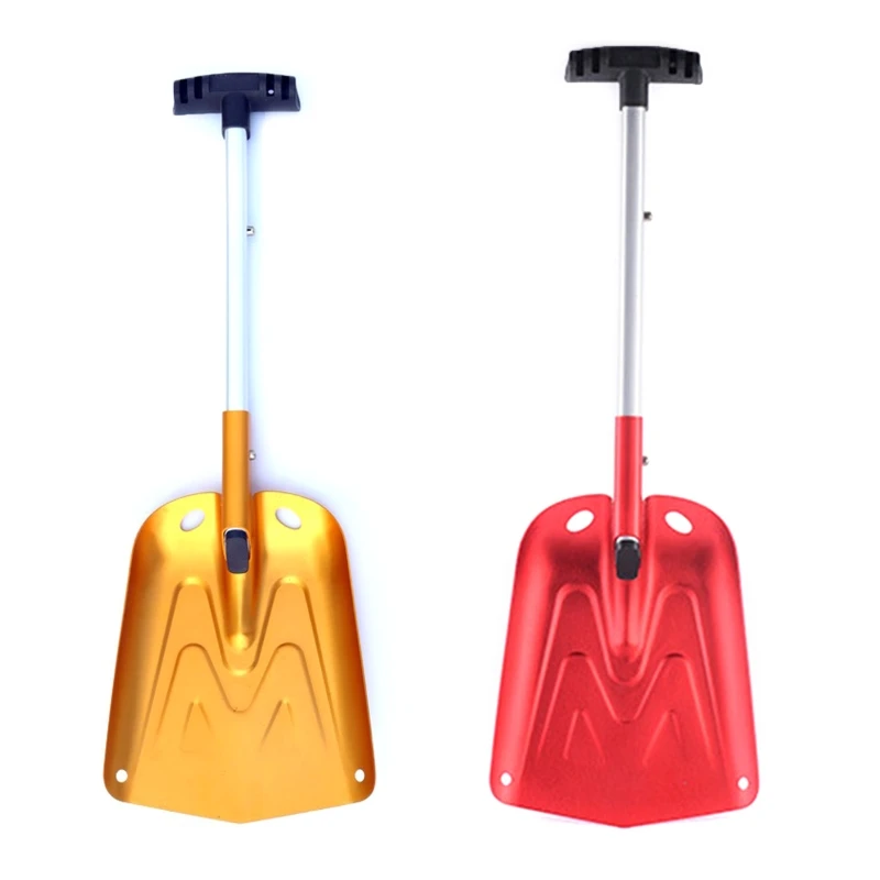 

A2UD Retractable Snow Shovel Garden Aluminum Alloy Snow Shovel Multi-Purpose Car Snow