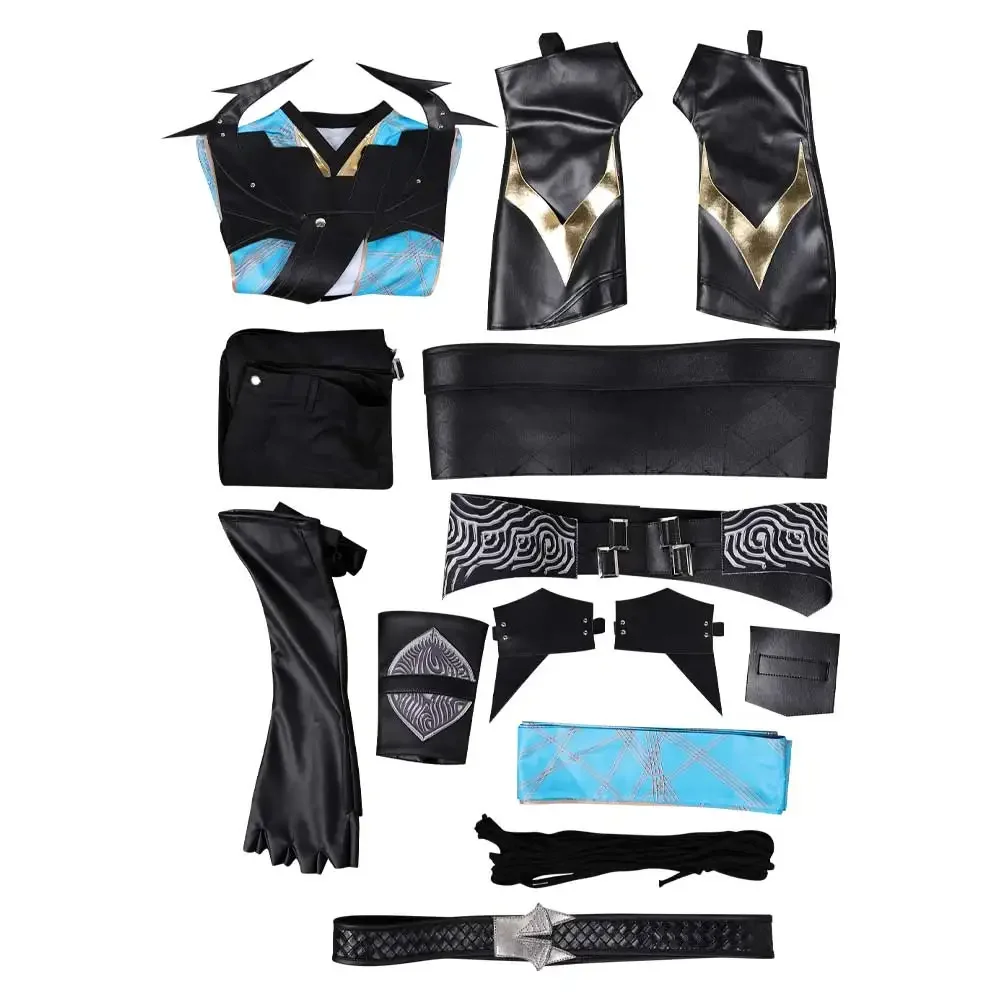 Костюм для косплея из игры Mortal Kombat Quan Chi фантастический костюм Маскировка