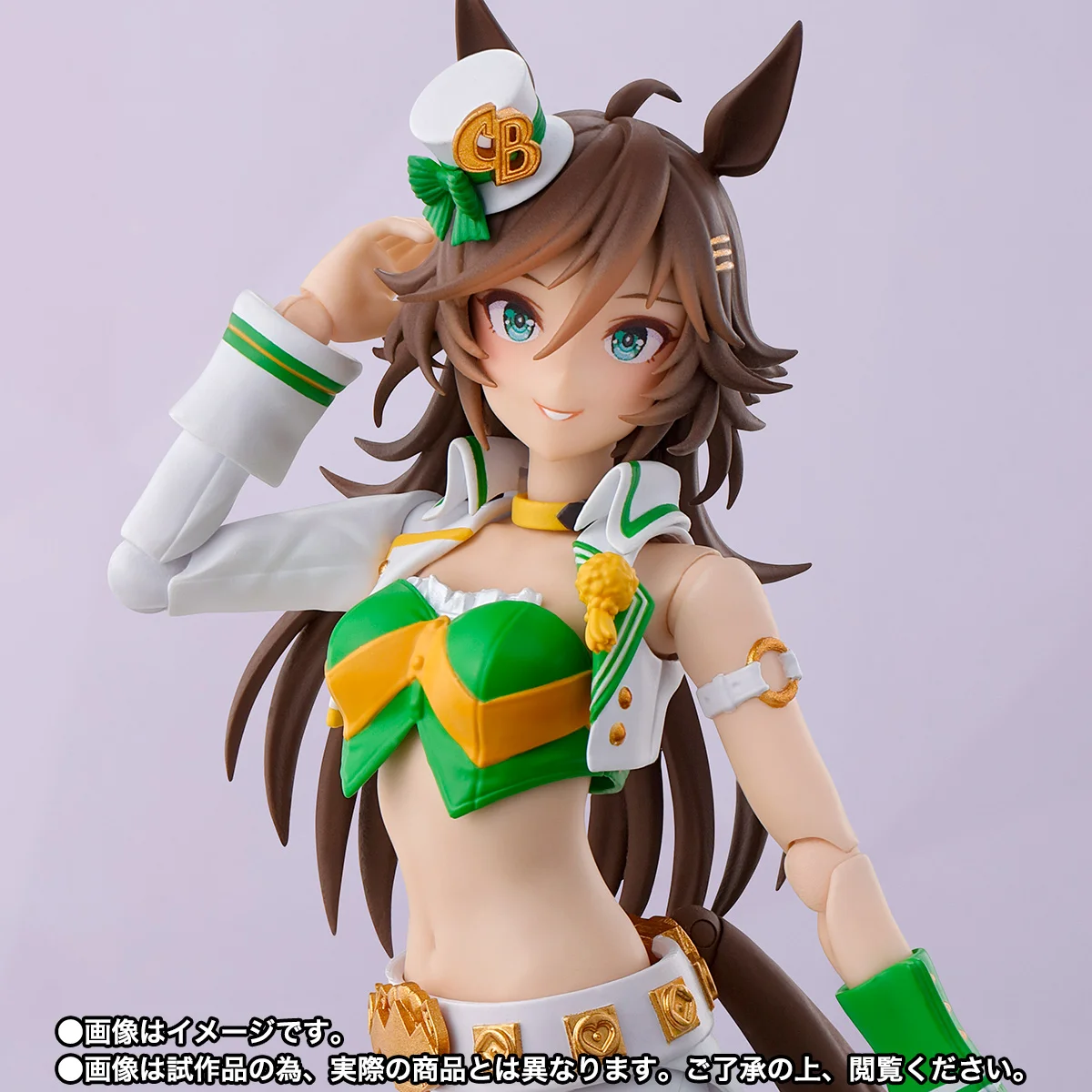 Фото Оригинальная фигурка BANDAI S.H.Figuarts SHF Umamusume Pretty Derby Clear Bliss Mr.CB, аниме-фигурка, модель игрушки в штучной упаковке №2