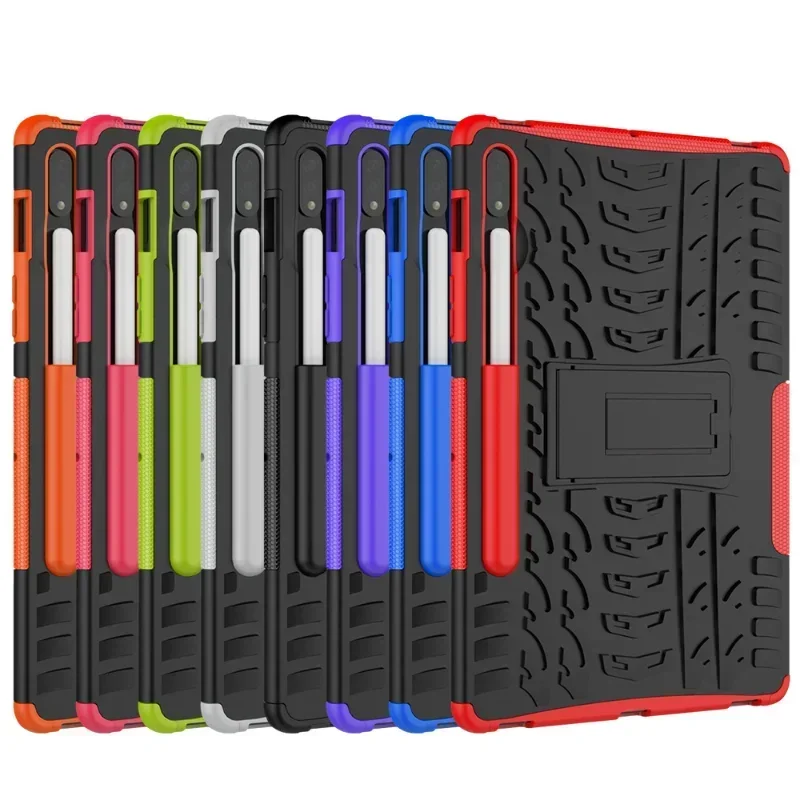 Чехол Armor Kickstand для Samsung Galaxy Tab S9 A9 Plus 11 12 4 S8 S7 FE A8 10 5 A7 Lite S6 планшета SM-X810 Funda