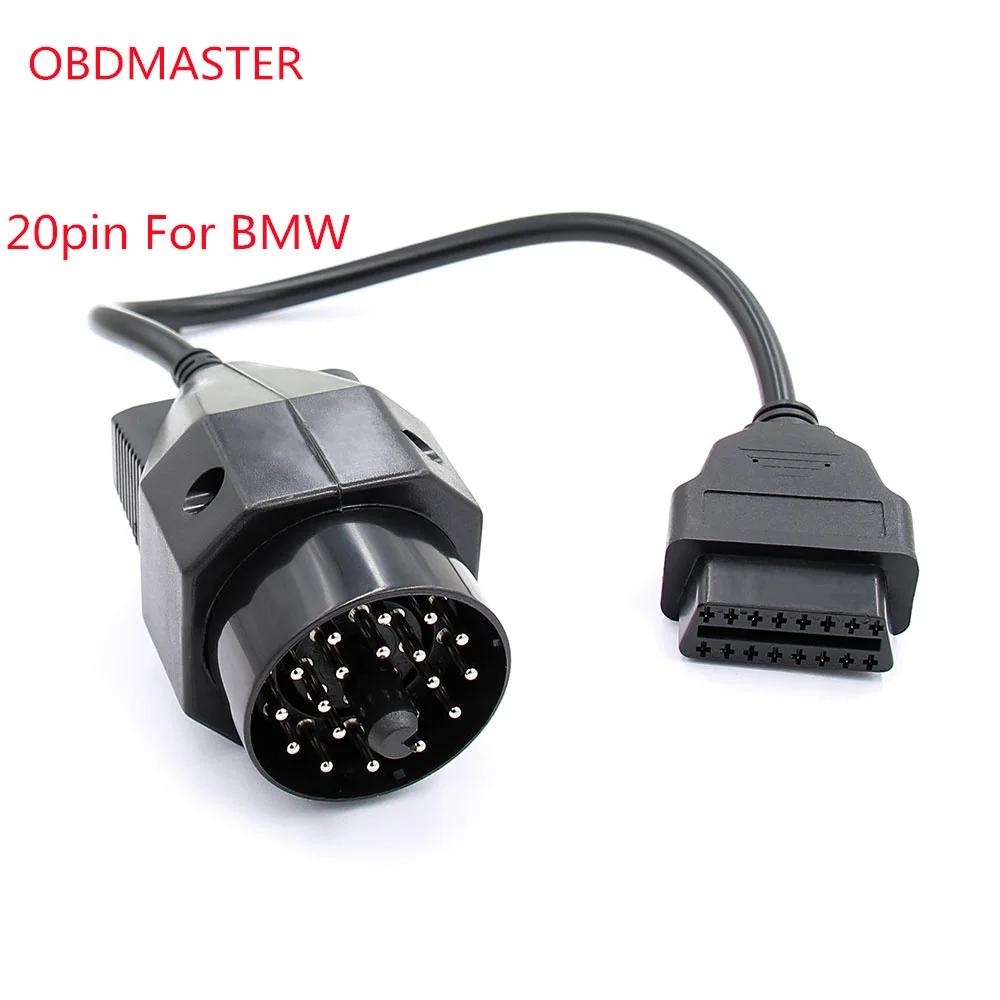 Адаптер OBD2 для BMW 20PIN к 16PIN гнездовой разъем автомобильный диагностический