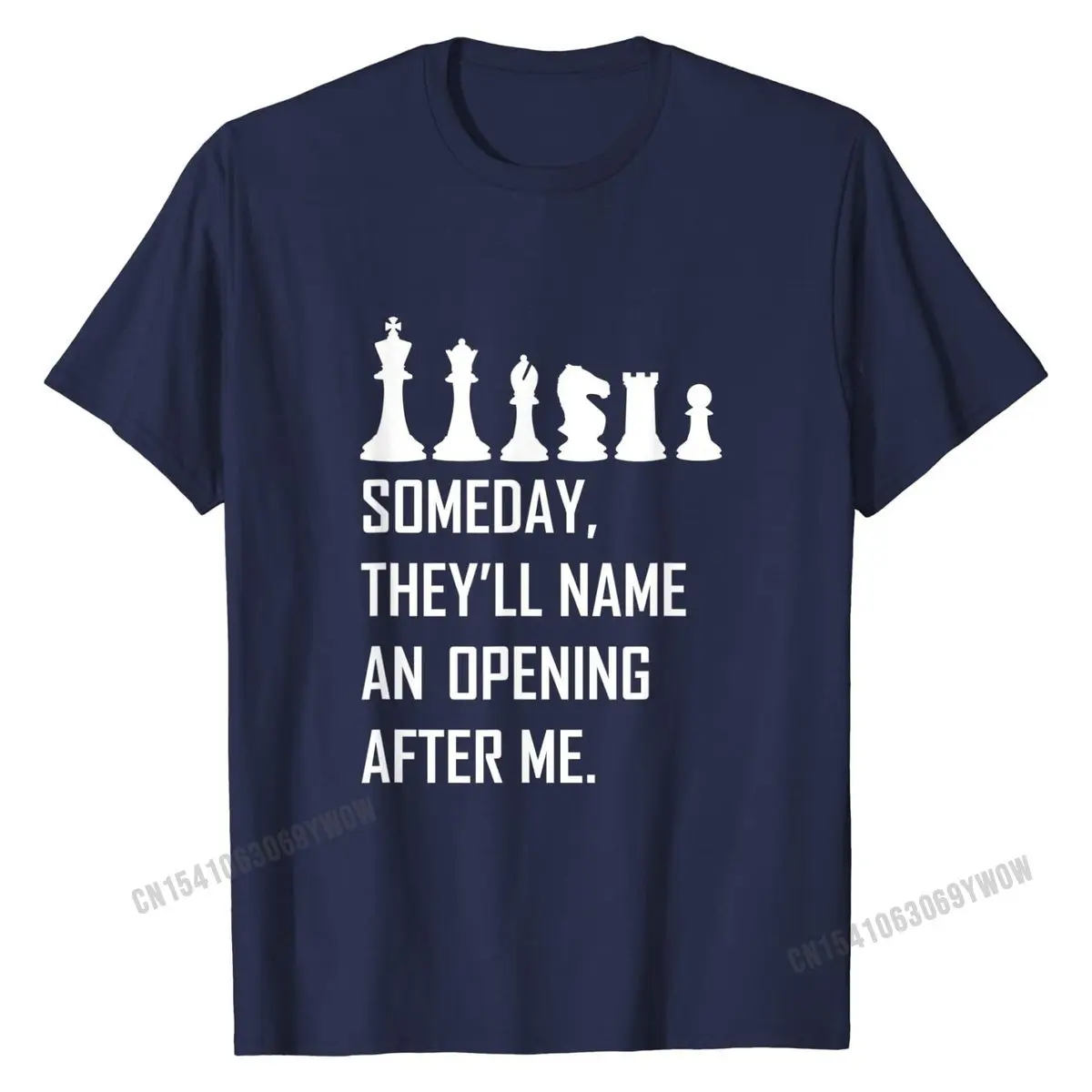 Забавная Шахматная рубашка 1 Хлопковая мужская футболка с надписью открытия