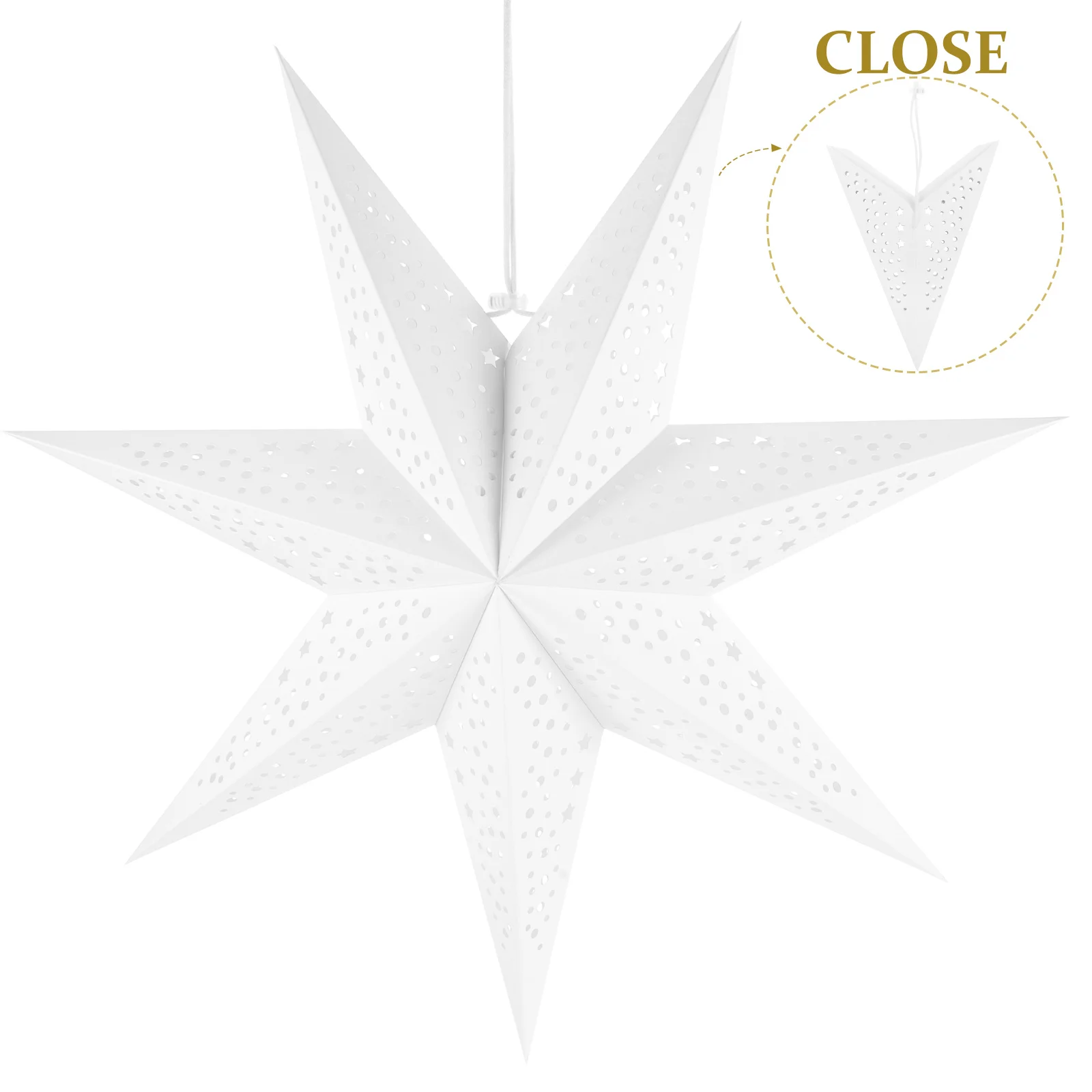 Абажур Heptagon подвесные абажуры со звездами рождественский подвесной светильник