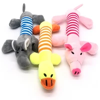 plush dog animals shape molar toy pet interactive durable sounding puppy cat bite resistant teeth clean squeaky chewing toys