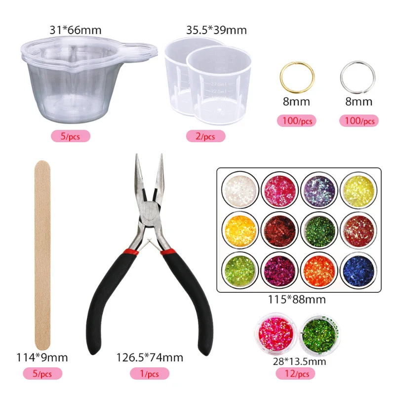 477pcs Silicone Mold Sets with Letter Bead Combination DIY Pendants Jewelry Making Accessories Tool Supplies Materials New