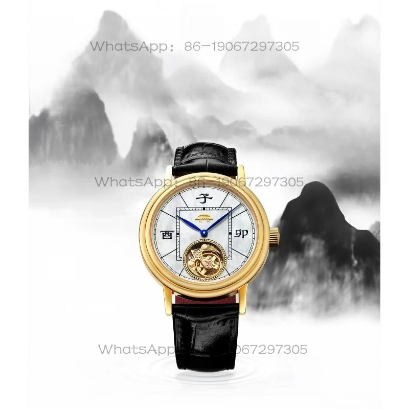 Мужские механические часы Hanfeng Tourbillon с ручным заводом, золотые, футбольная тематика (art.: 3920dcc3394ee) - 3920dcc3394ee