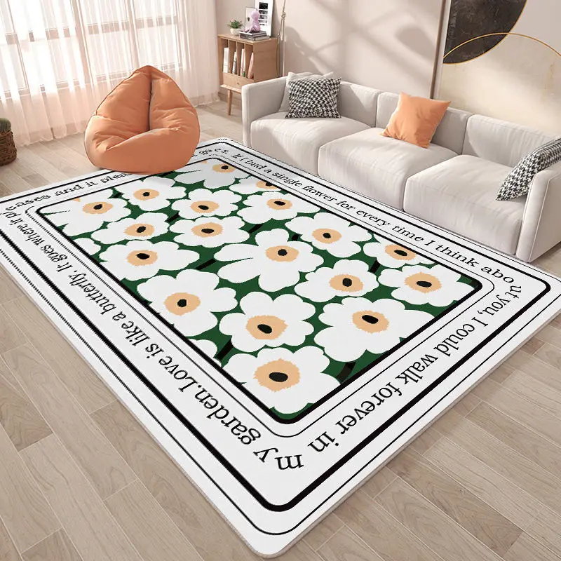 

Скандинавский ковер для гостиной, диван, искусственная кожа, большой ковер для журнального столика, декоративный ковер для спальни