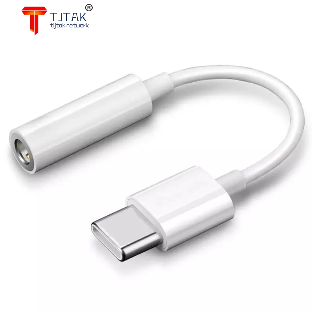 

TYPE-C to 3.5mm Adapter Cable USB-C White For Android Huawei Type-C