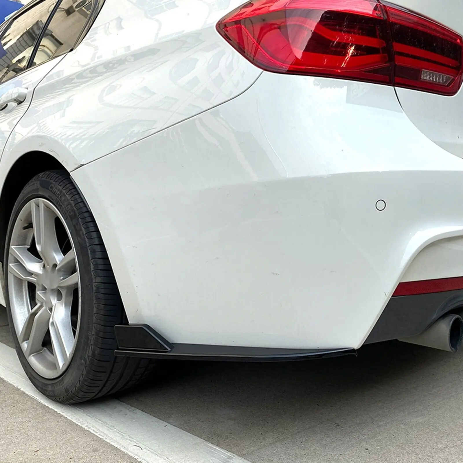 Для BMW 3 серии F30 M-Tech 2013-2018 задний боковой угловой бампер сплиттер спойлер крышка