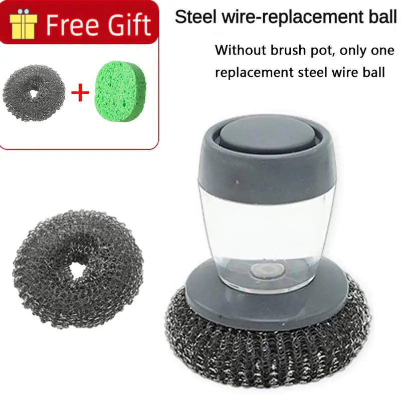 

Портативный кухонный Дозирующий инструмент для мыла, инструмент для чистки кастрюль, кухонные бытовые инструменты для чистки, аксессуары