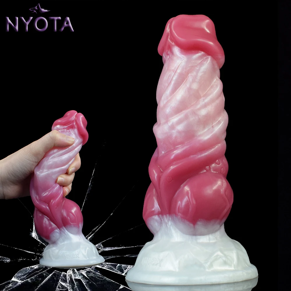 NYOTA текстурный пенис толстый реалистичный фаллоимитатор для мужчин Женский