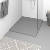 smc gray shower caterer 100x80 cm