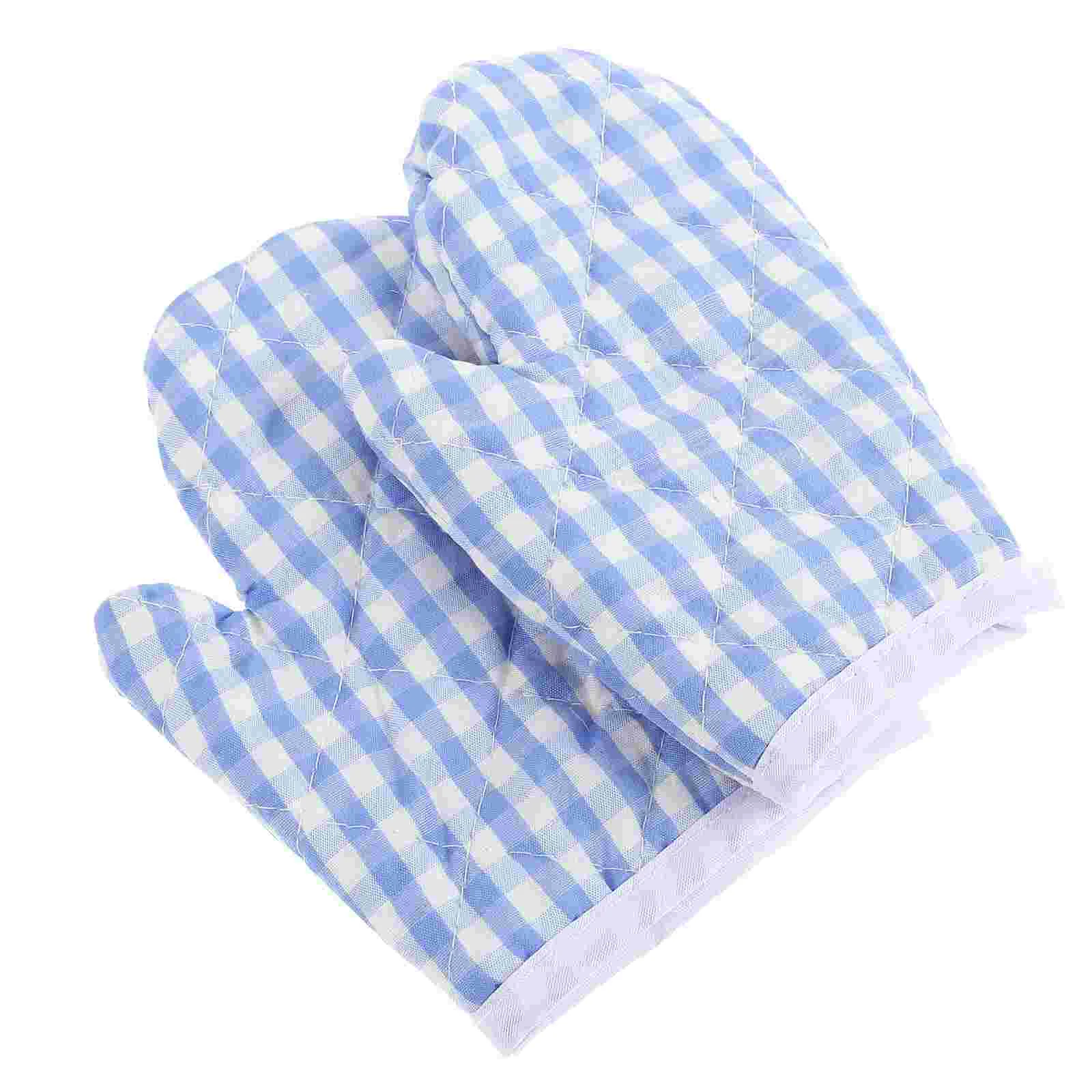 

Mitts Oven Gloves Kids Kitchen Heat Resistant Baking Microwave Cookingchildren Mittens Kid Grilling Pot Glove Mittchild Toddler