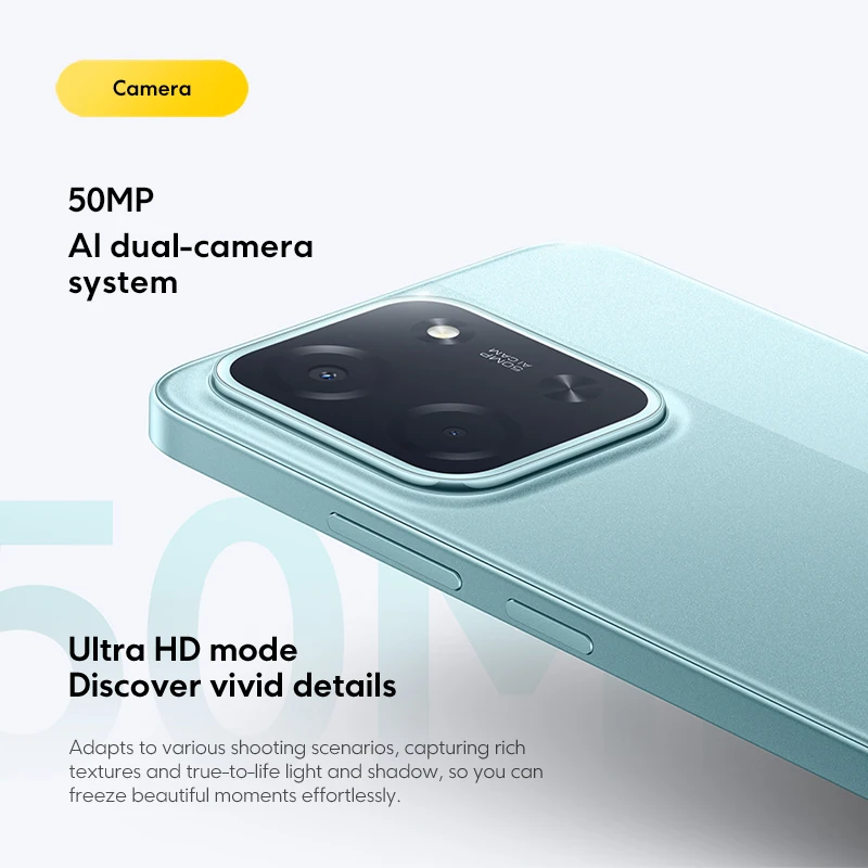 Фото Смартфон POCO C85, глобальная версия, NFC, 128 ГБ, 256 ГБ, MediaTek Helio G81-Ultra, 6,9-дюймовый точечный дисплей, основная камера 50 МП, 6000 мАч №5