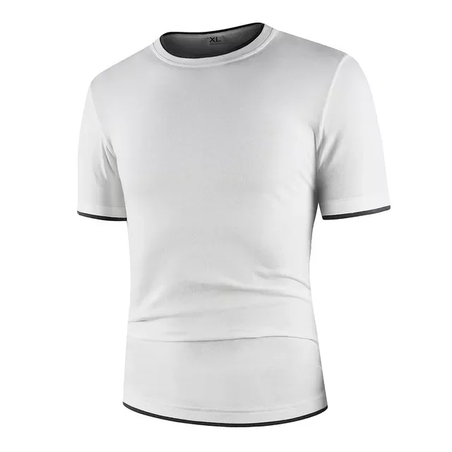 

Quality 100% Cotton Men T-shirt O-neck Fashion Design Slim Fit Soild T-shirts Male Tops Tees Short Sleeve T Shirt For Men