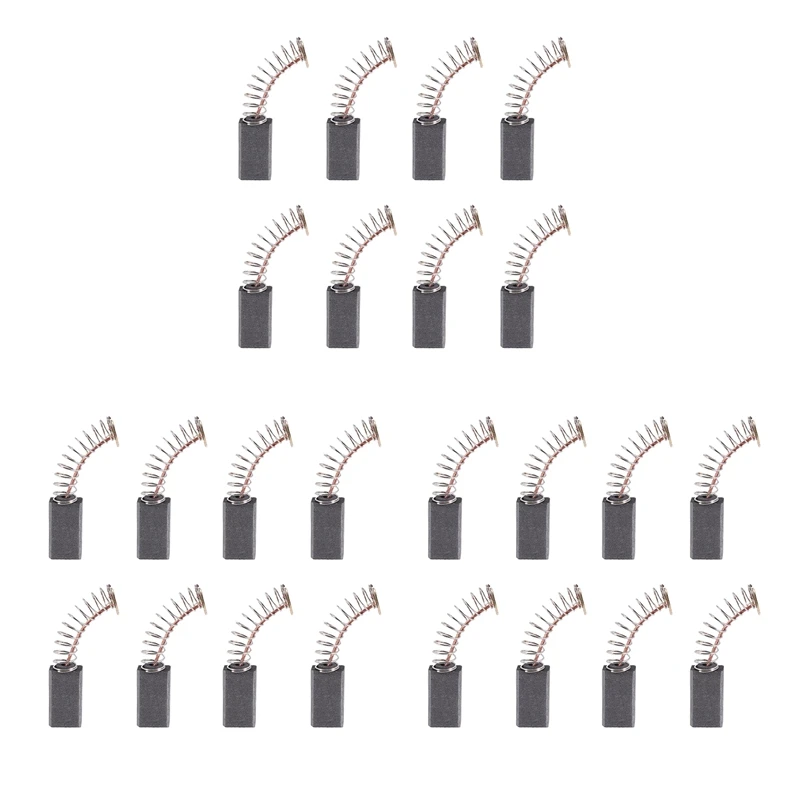 

24 Pcs 5 X 8 X 14Mm Carbon Brush Replacement For Electric Angle Grinder