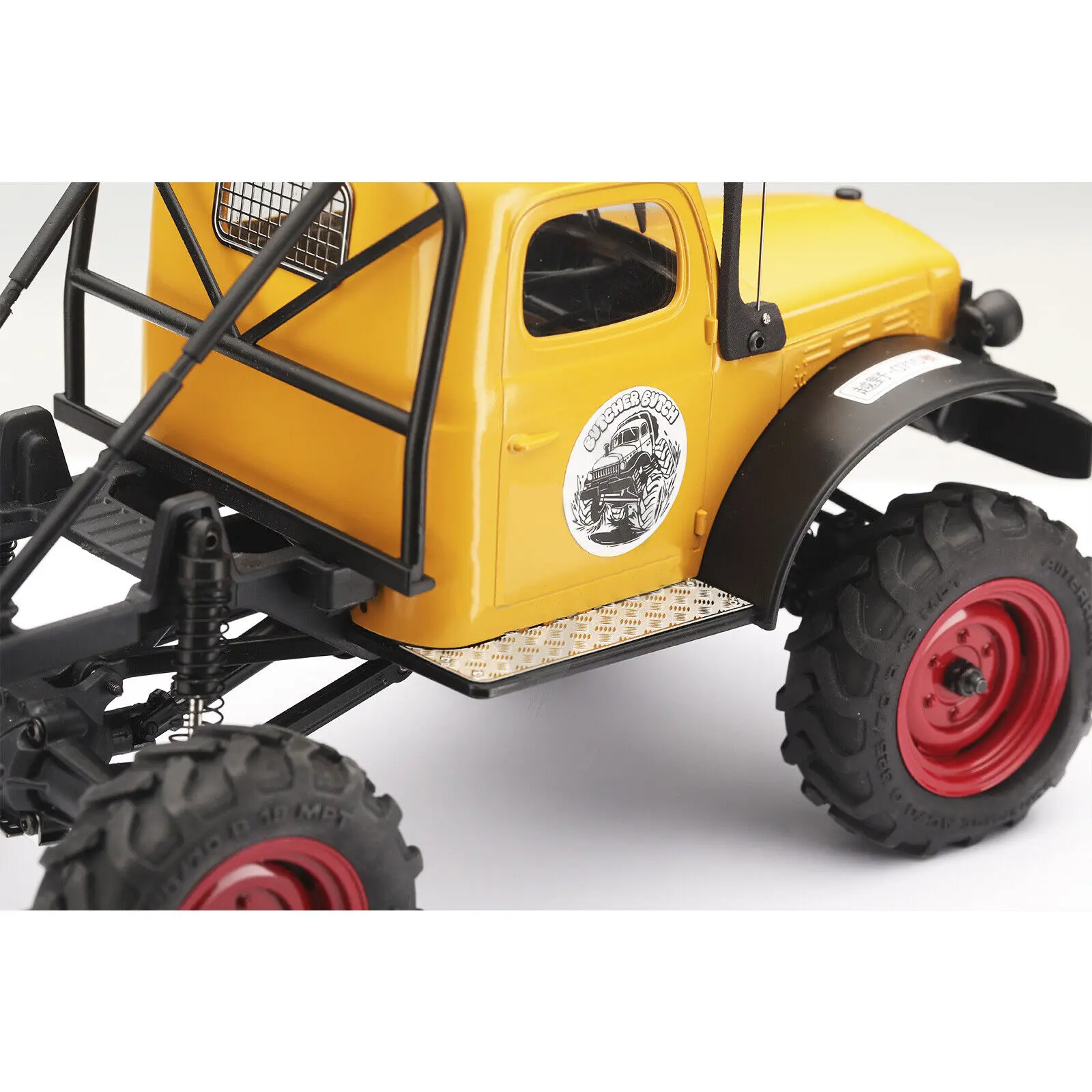 Для FMS FCX24 Power Wagon 1/24 RC автомобиль металлическая боковая педаль набор декоративных