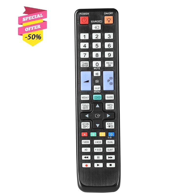 BN59-01015A пульт дистанционного управления, совместимый с Samsung TV UE32C5100 UE37C5100 UE40C5100 UE46C5100 UE37C5100QW, сменный контроллер