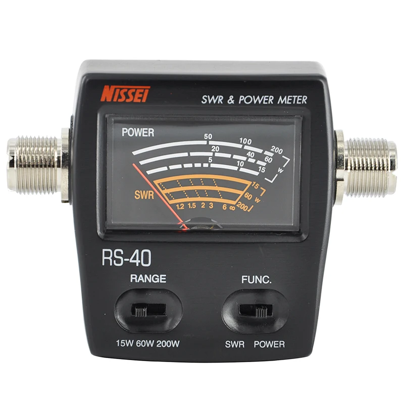 NISSEI RS-40 200 Вт КСВ и измеритель мощности PWR КСВ-метр 140-150 МГц 430-450 VHF UHF