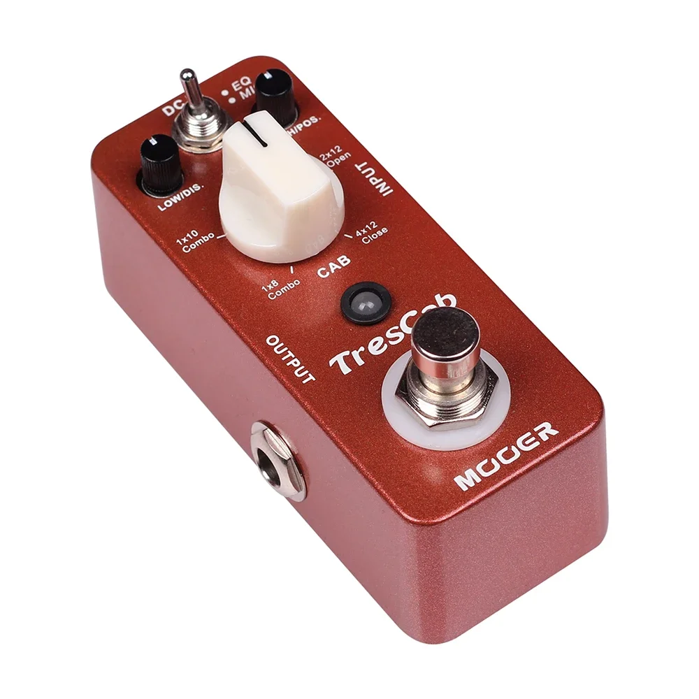 MOOER MTC1 TresCab гитарная педаль аутентичные цифровые гитарные эффекты металлический