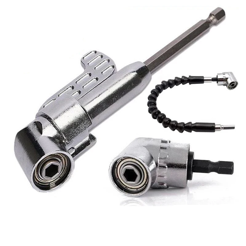 

1 шт. 105 градусов 1/4 "шестигранный хвостовик Магнитный удлинитель угла гибкий удлинитель вала для отвертки аксессуары для электроинструмент...