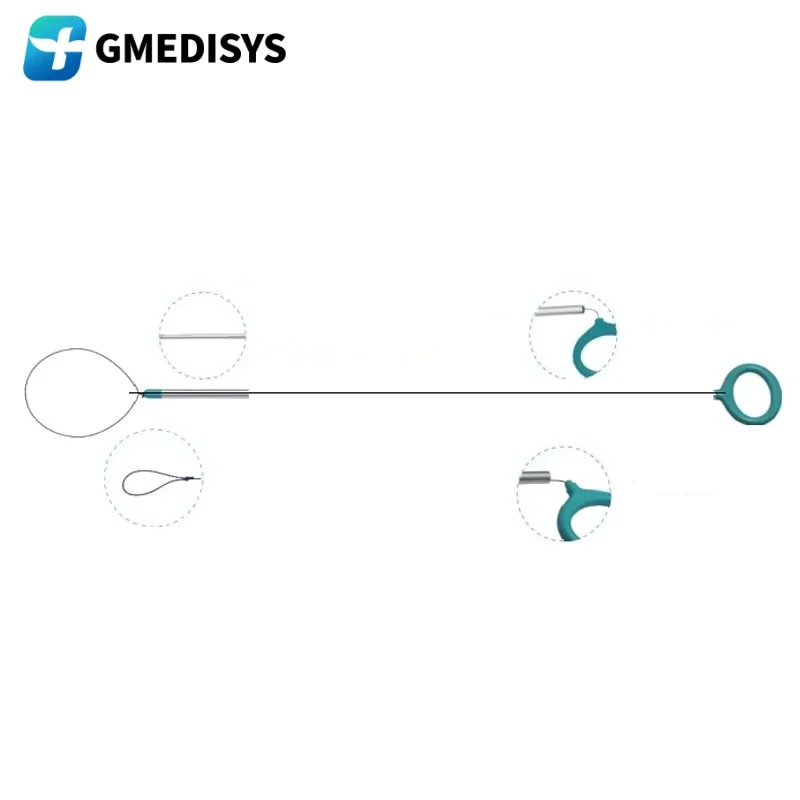Фото Медицинский лигатурный петлевой инструмент Gmedisys (ручной, одноразовый, CE-сертифицированный, класс II) для лигирования сосудов с технологией ESD №1
