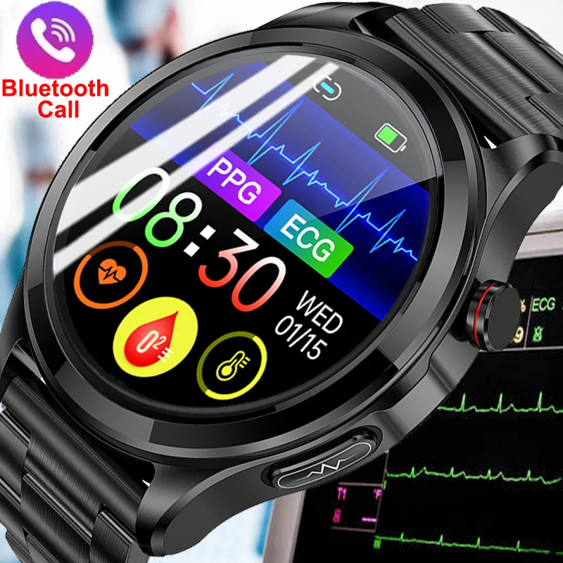 

Смарт-часы с функцией измерения ЭКГ + ППГ, Bluetooth