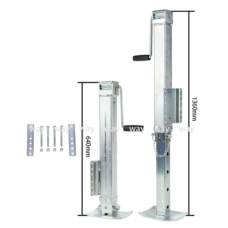 

Сверхмощный Боковой ветровой квадратный домкрат прицепа с подножкой оцинкованный болт на подножках для утилитарных лодок устойчивые Угловые детали