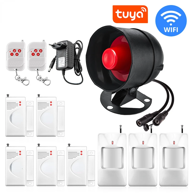 

Система сигнализации с громким звуком, беспроводной детектор для дома и гаража