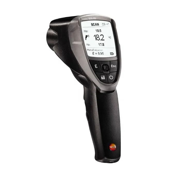 

4-point-laser testo 835-T1 digital infrared IR thermometer gun part No. 0560 8351