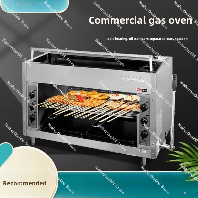 Коммерческая духовка RGP-46A оригинальная импортная газовая плита для барбекю Rinnei