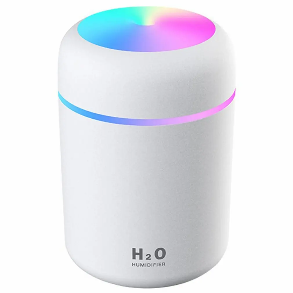 

Portable Air Humidifier Aroma Oil Humidificador for Home Car USB Cool Mist Sprayer with Colorful Soft Night Light Purifier