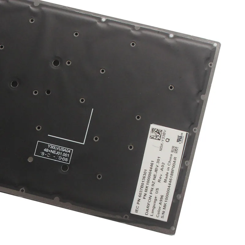 Клавиатура с подсветкой для ноутбука Xiaomi MI Air 15 6 дюйма 6037B0136301 MK10000044461 9Z.NEJBV.301