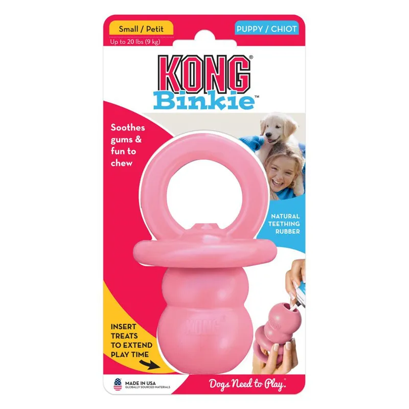 Фото KONG Puppy Binkie, цвет варьируется, размер S/M №2