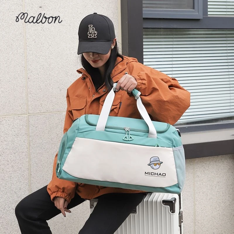 

2023 Golf Bag Malbon Golf Wear Women Bag Golf Bag Waterproof Bag Travel Handbags Sports Bags Golf Supplies Boston Bag