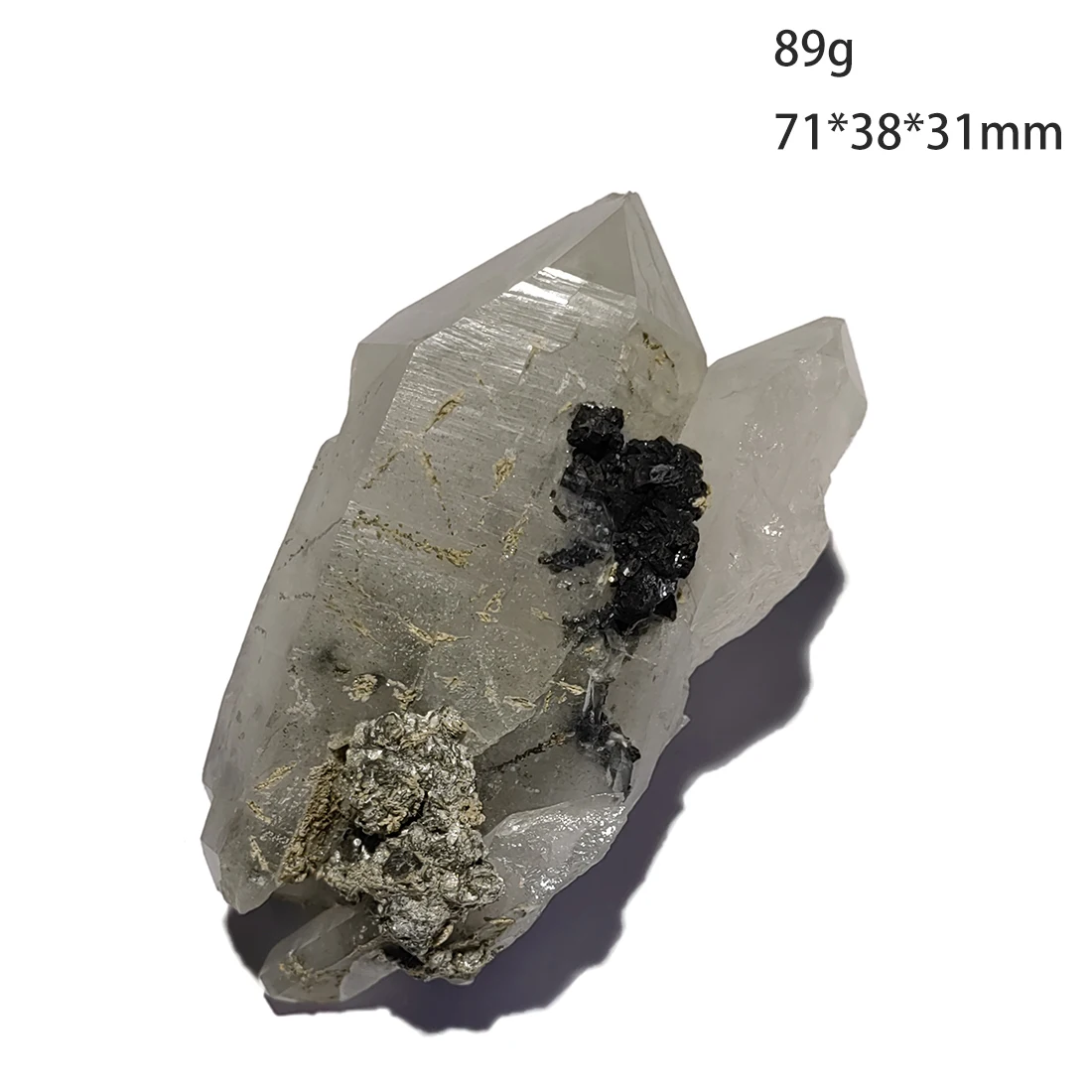 

NEW! C5-8A 100% Natural Quartz Sphalerite Specimen Stones and crystals