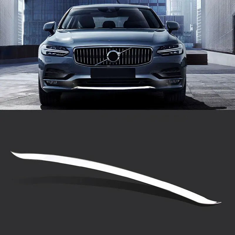 

Stainless Steel Exterior Front Bumper Under Cover Trim For Volvo S90 2017-2019