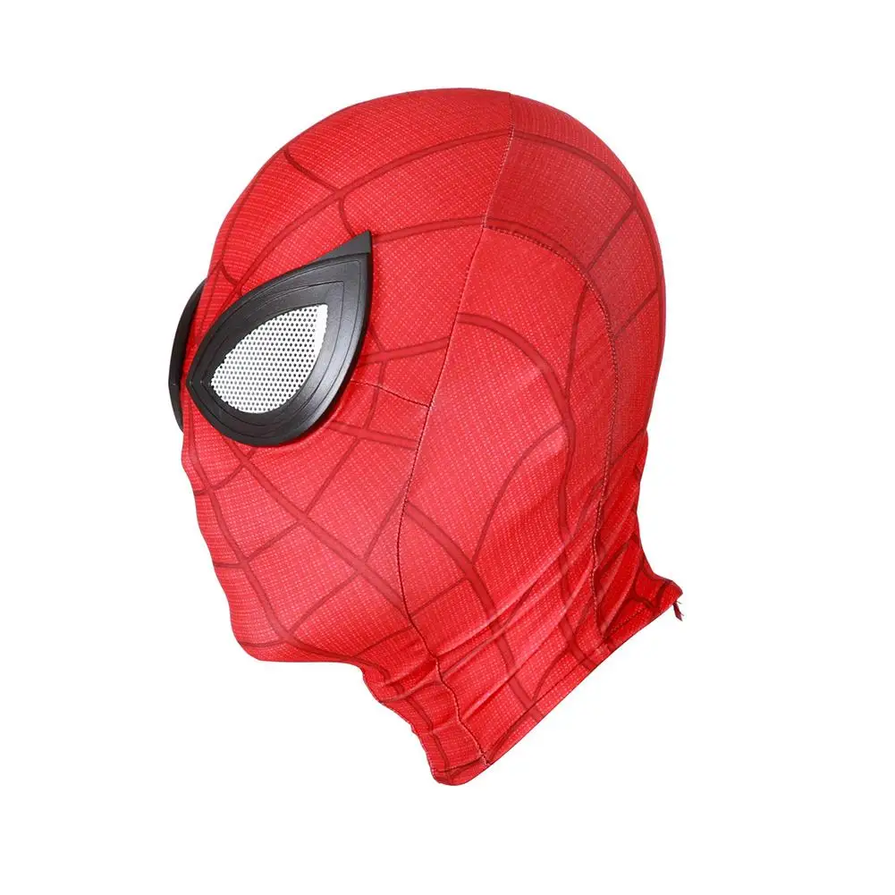 Головной убор с персонажем паука мягкая удобная гибкая дышащая маска для лица