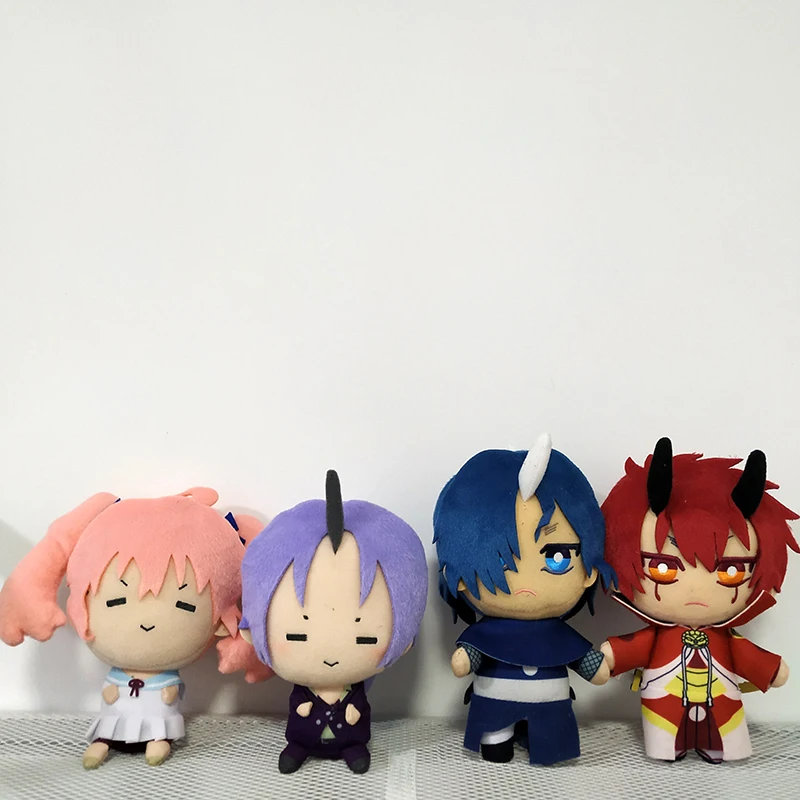 

Cute Plush Toy Anime Regarding Reincarnated to Slime Pendant Keychain Soft Stuffed Toys Doll Birthday Gift #2483
